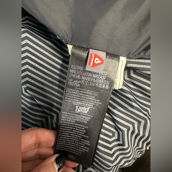 A263 Under Armour Infared Cold Gear Down Puffer Parka Storm 1 Coat XS Womens - Picture 5 of 8